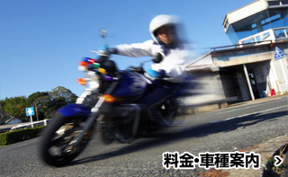 料金・車種案内
