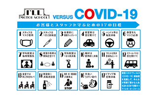 コロナウィルス感染防止対策17の目標